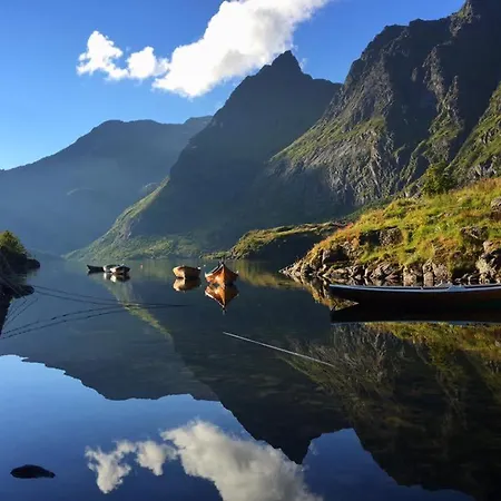 度假居 Cozy Older House In The Middle Of Lofoten 莱克内斯