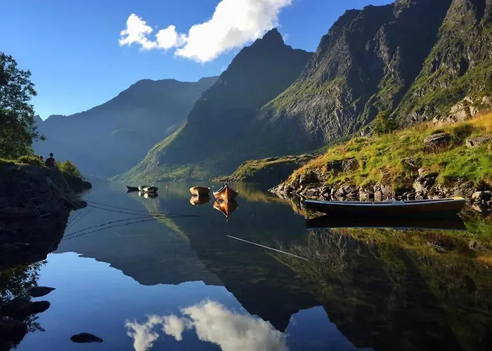 度假居 Cozy Older House In The Middle Of Lofoten 莱克内斯